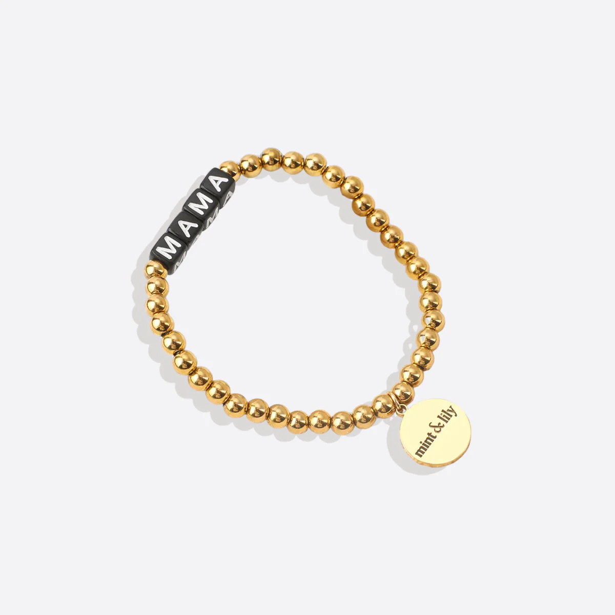 Custom Waterproof Gold Beaded Friendship Bracelet - Image 12