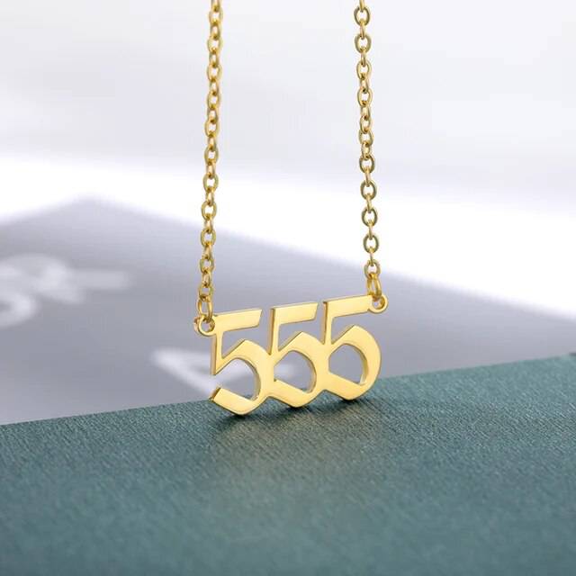 Dainty Angel Number Necklace - Image 12