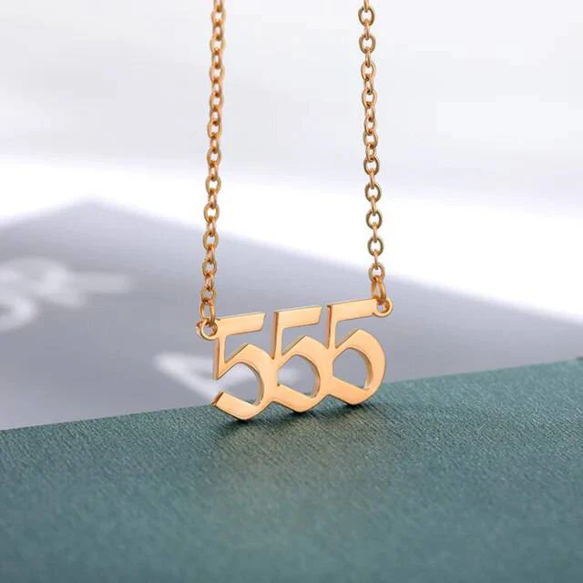 Dainty Angel Number Necklace - Image 28