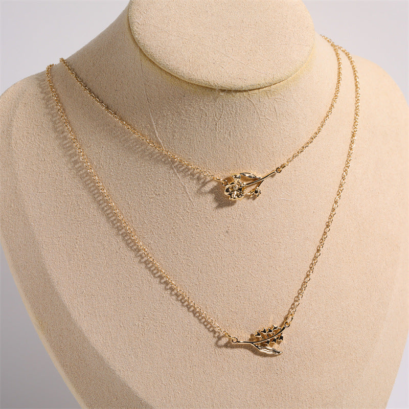 Dainty Birth Flower Necklace - Image 3