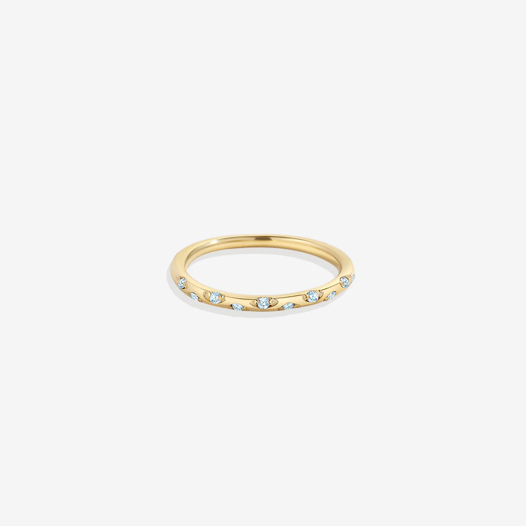 Dainty Constellation Birthstone Ring - Image 10