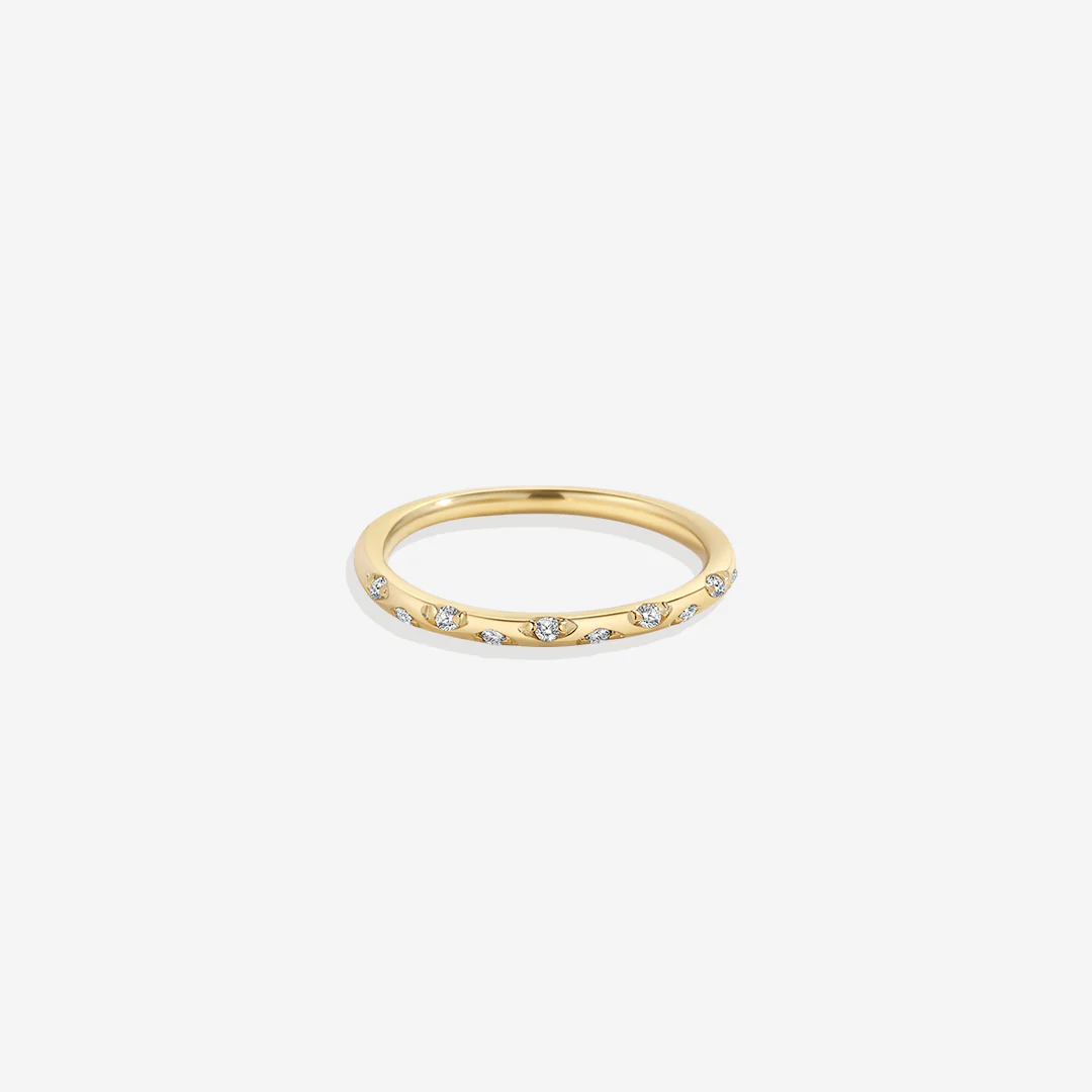 Dainty Constellation Birthstone Ring - Image 11
