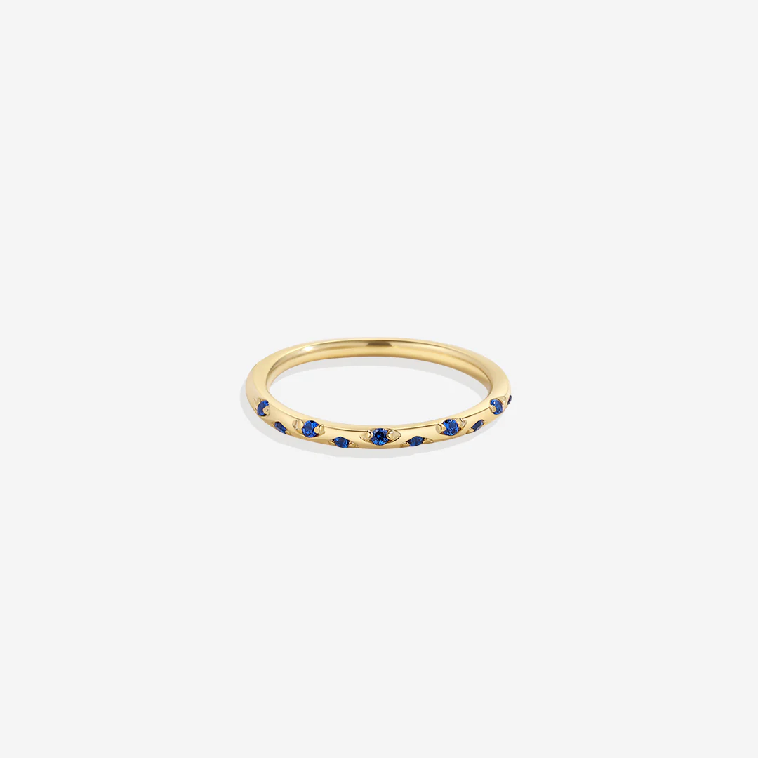 Dainty Constellation Birthstone Ring - Image 16