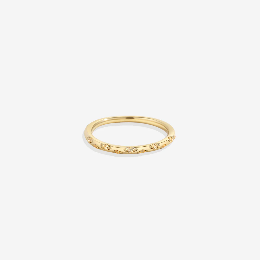 Dainty Constellation Birthstone Ring - Image 18
