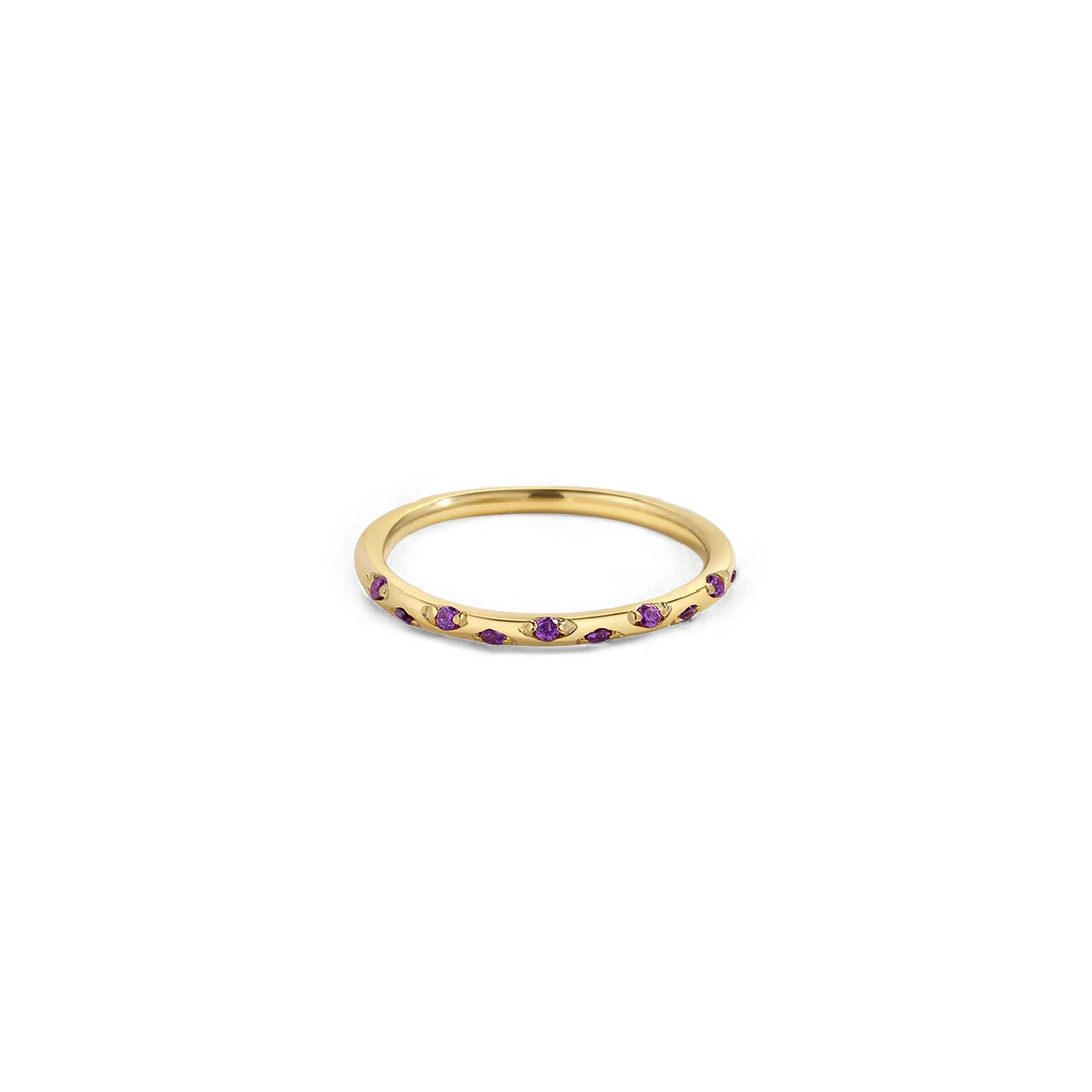 Dainty Constellation Birthstone Ring - Image 23
