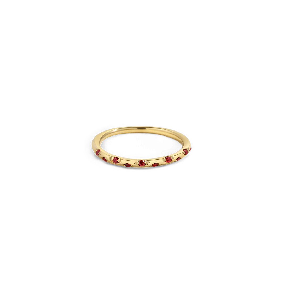 Dainty Constellation Birthstone Ring - Image 24