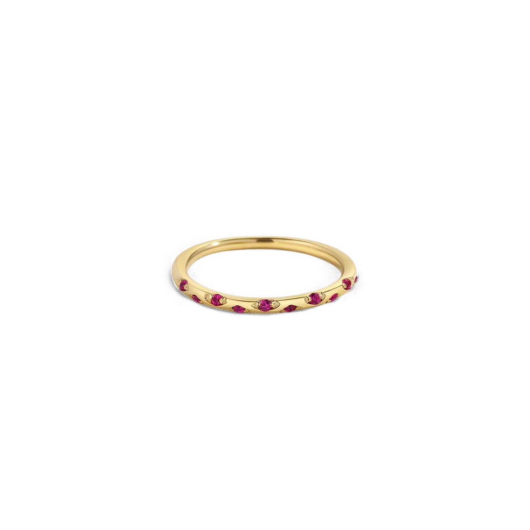 Dainty Constellation Birthstone Ring - Image 25