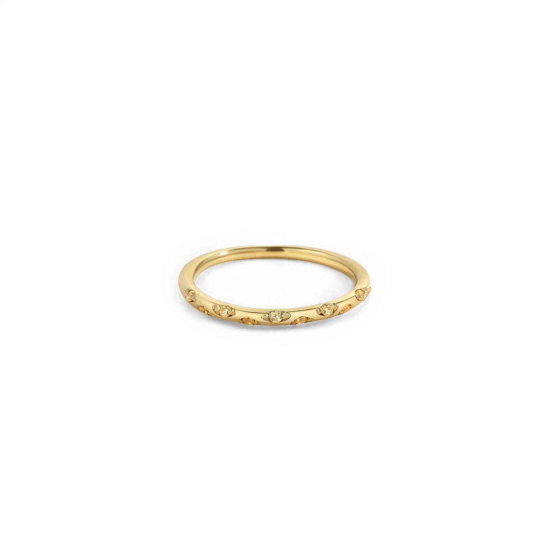 Dainty Constellation Birthstone Ring - Image 29