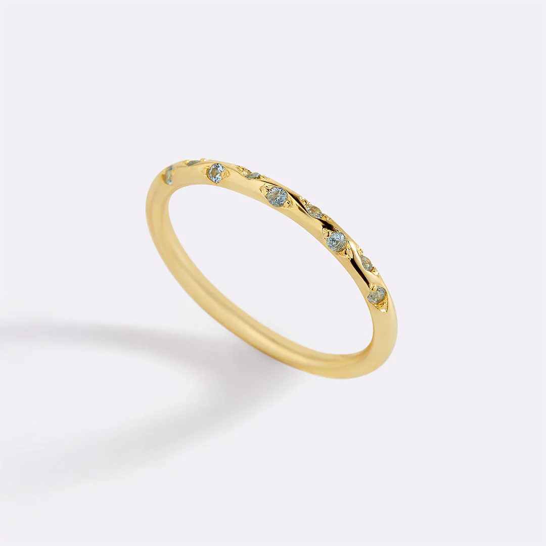 Dainty Constellation Birthstone Ring - Image 33