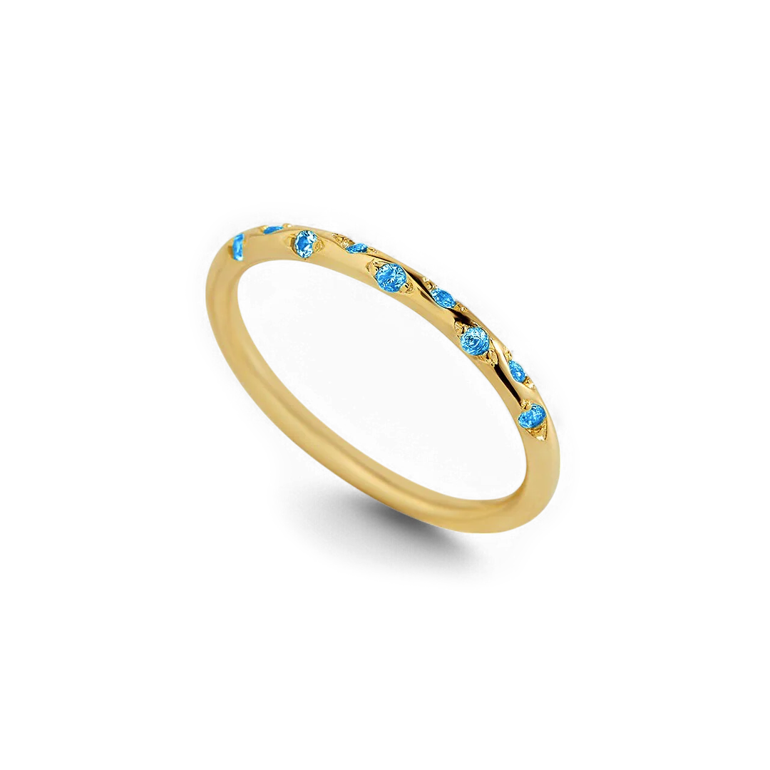 Dainty Constellation Birthstone Ring - Image 35