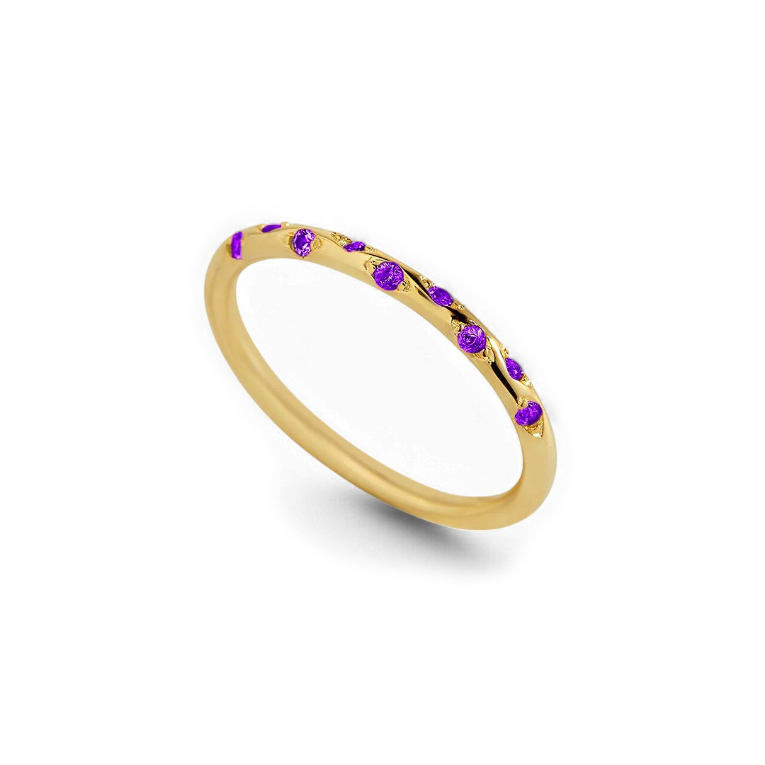 Dainty Constellation Birthstone Ring - Image 38