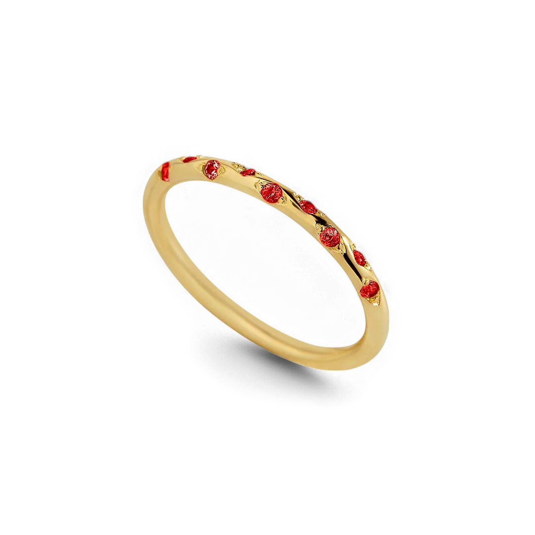 Dainty Constellation Birthstone Ring - Image 40
