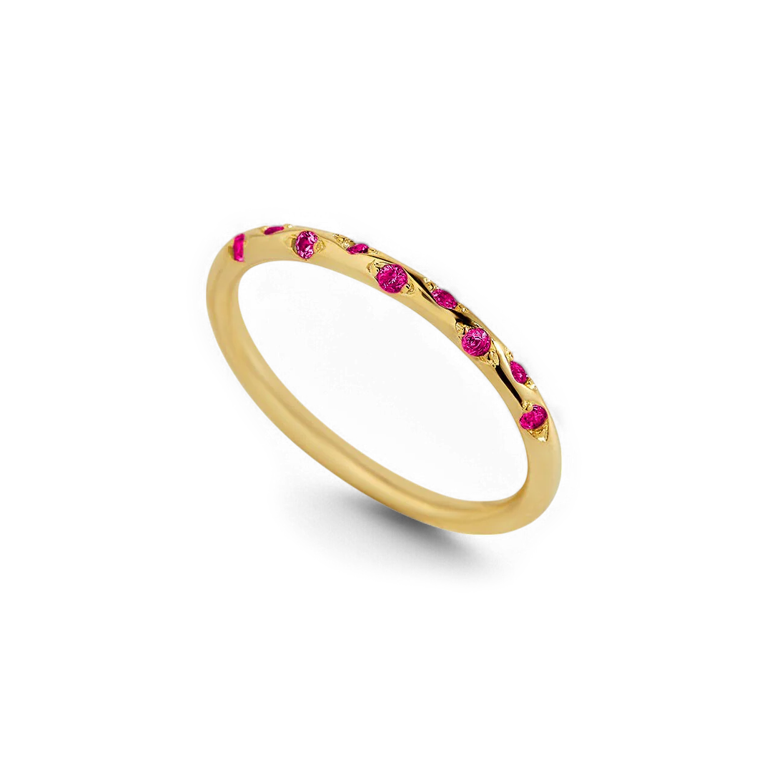 Dainty Constellation Birthstone Ring - Image 42