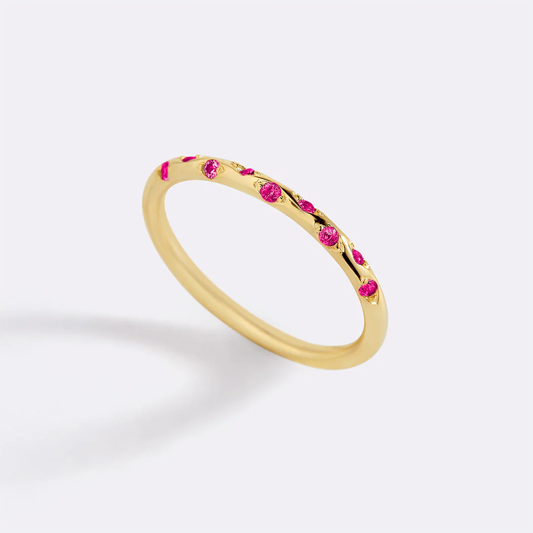 Dainty Constellation Birthstone Ring - Image 43