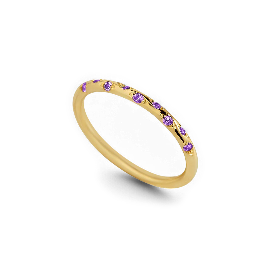 Dainty Constellation Birthstone Ring - Image 44