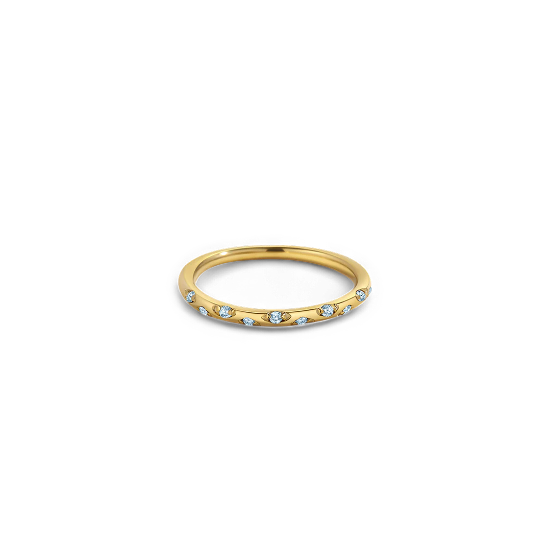 Dainty Constellation Birthstone Ring - Image 7