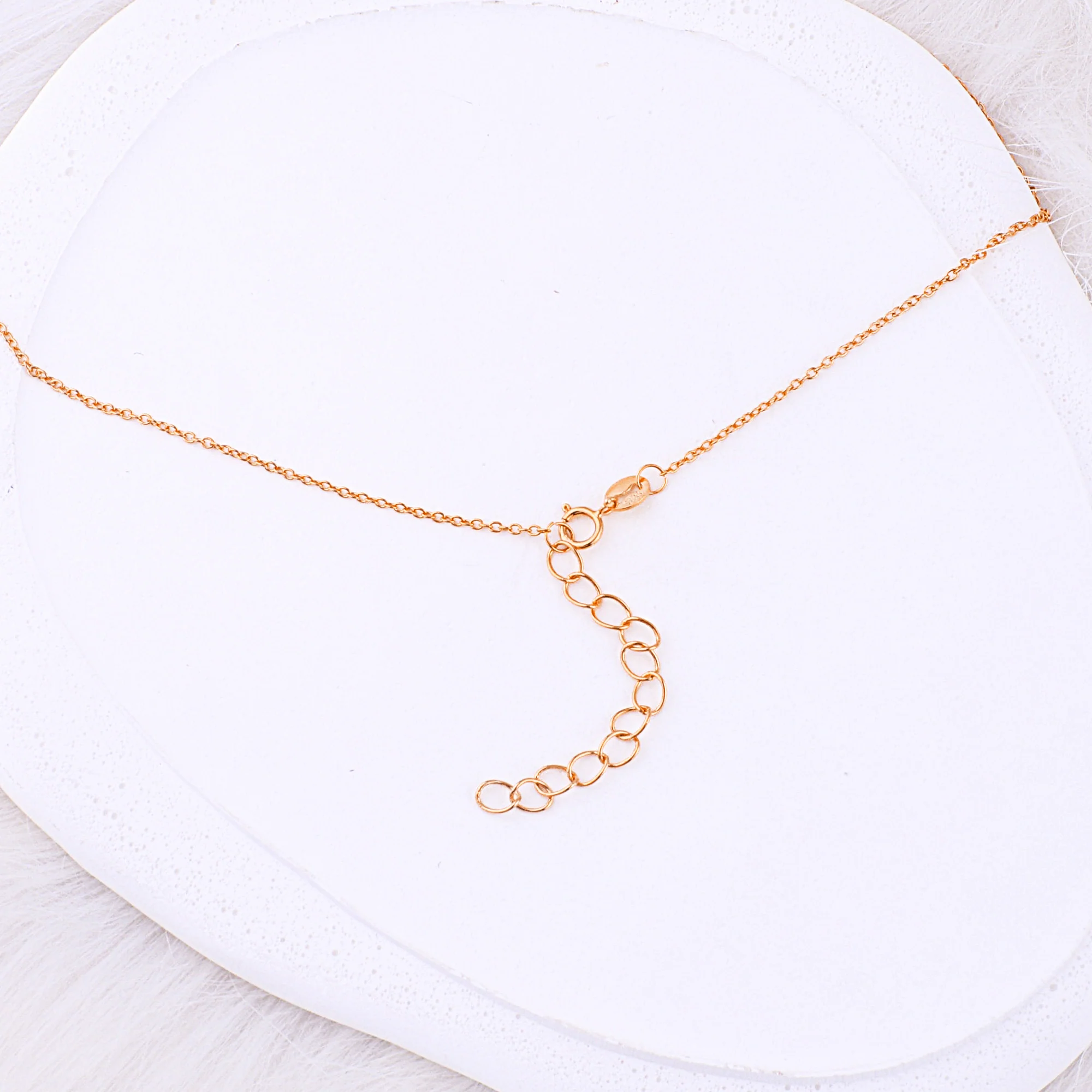 Dainty Family Birthstones Necklace - Image 13