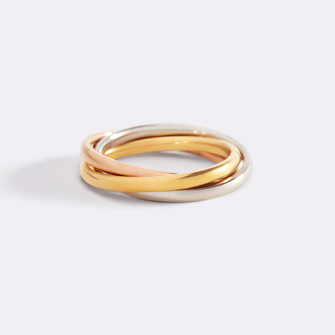 Dainty Interlocking Fidget Ring - Image 40