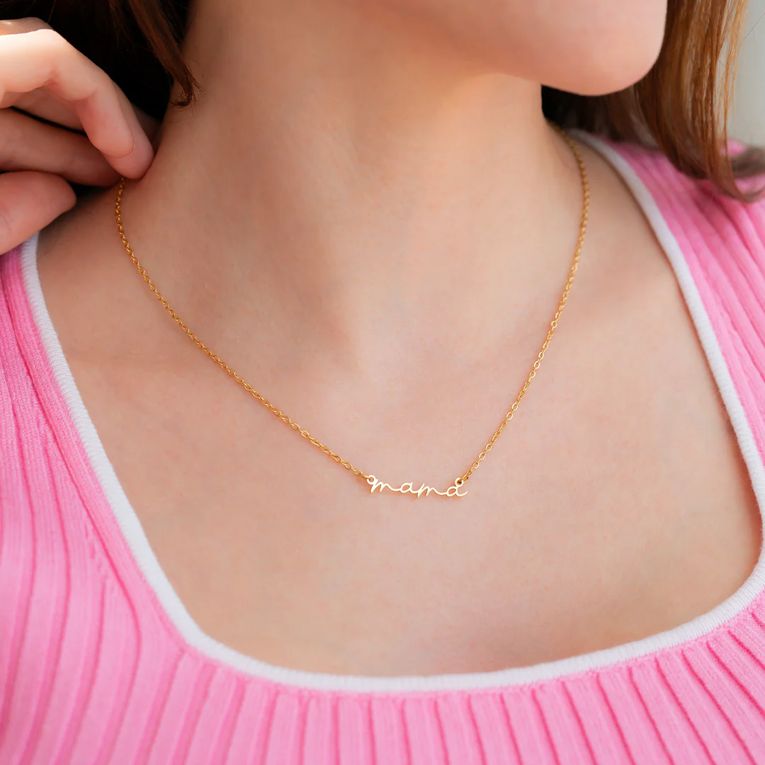 Dainty Mama Necklace - Image 4