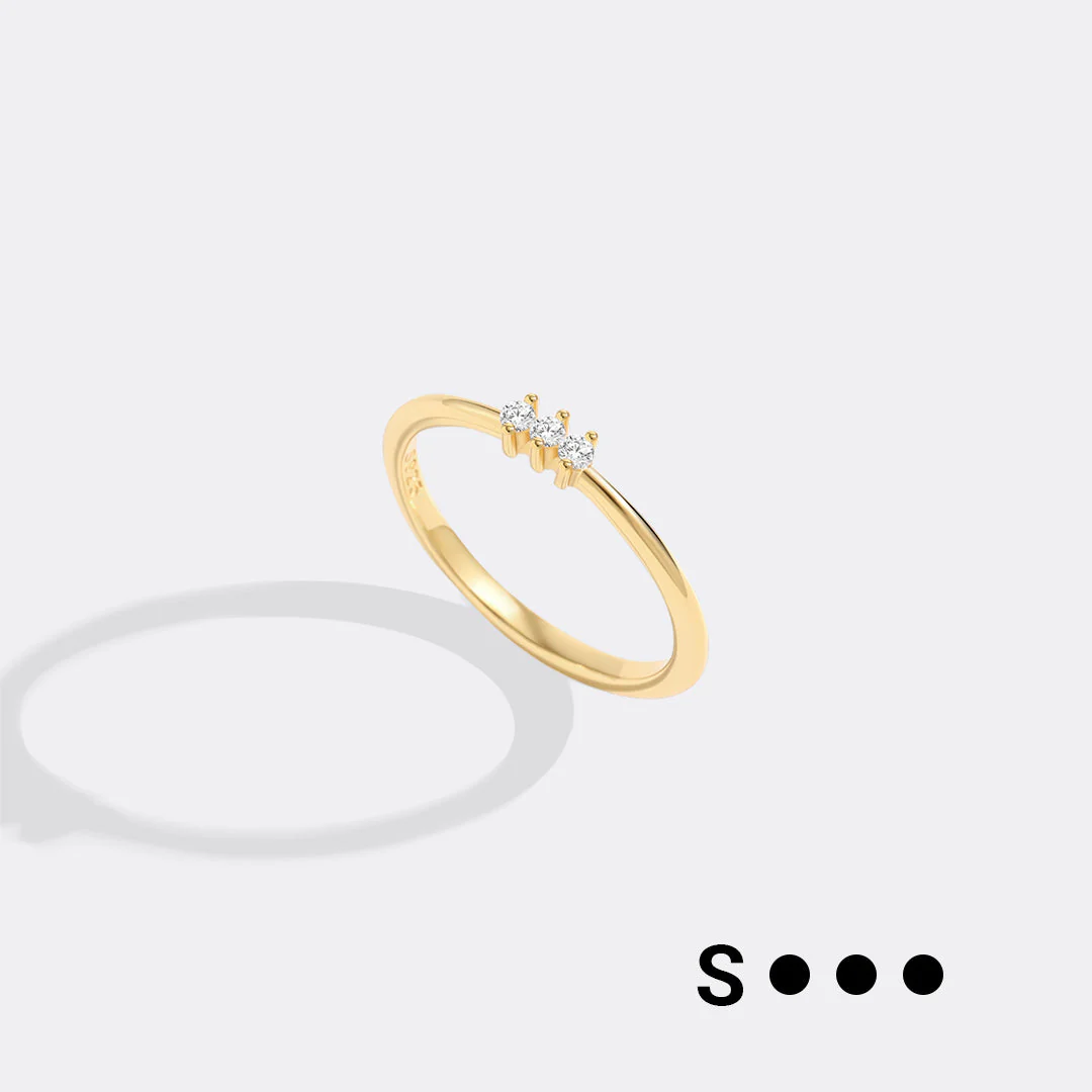 Dainty Personalized Morse Code Ring - Image 19