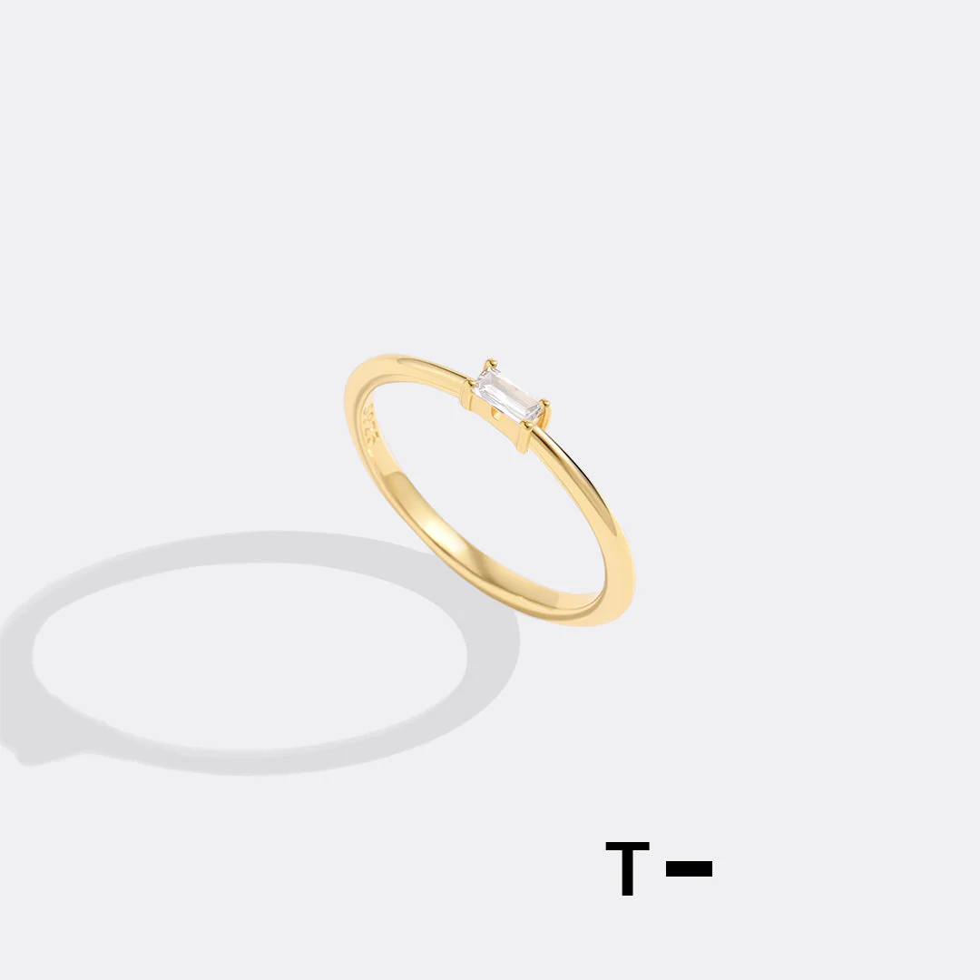Dainty Personalized Morse Code Ring - Image 20