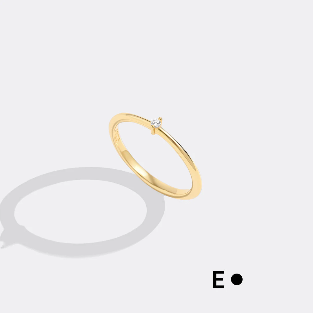 Dainty Personalized Morse Code Ring - Image 5