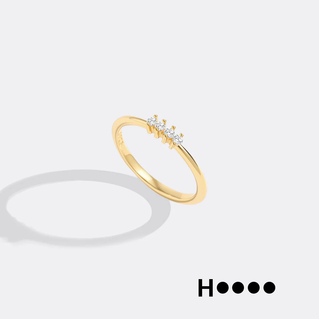 Dainty Personalized Morse Code Ring - Image 8