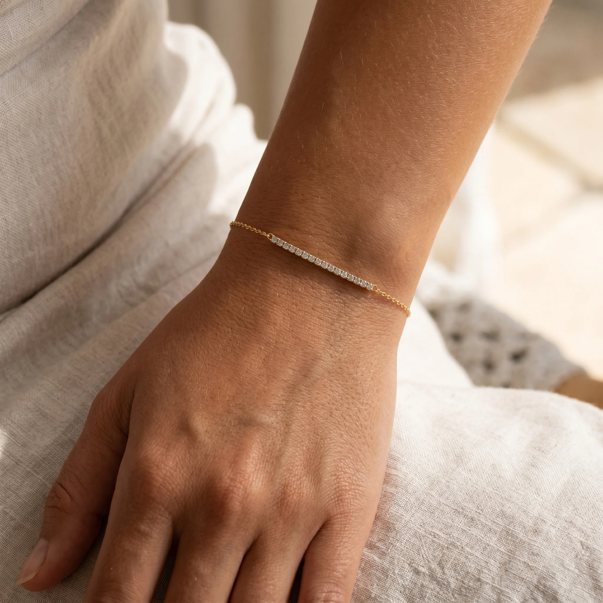 Petite Line Bracelet - Image 10