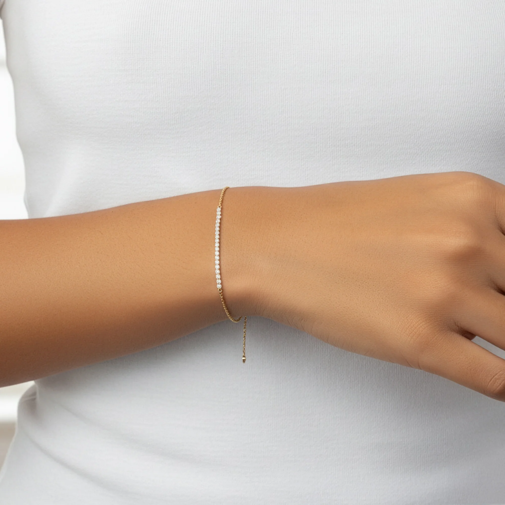 Petite Line Bracelet - Image 3