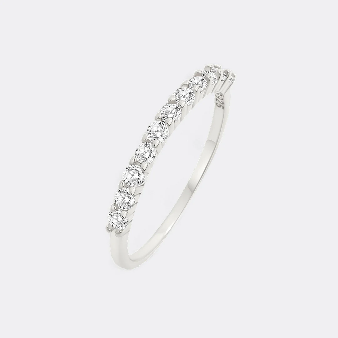 Diamond & Gemstone Stackable Ring - Image 24
