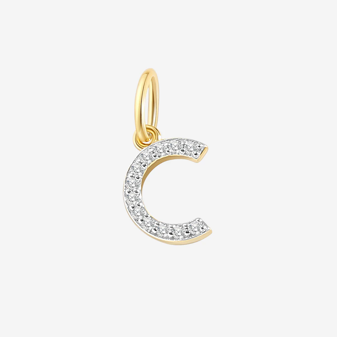 Diamond Initial Charm - Image 11
