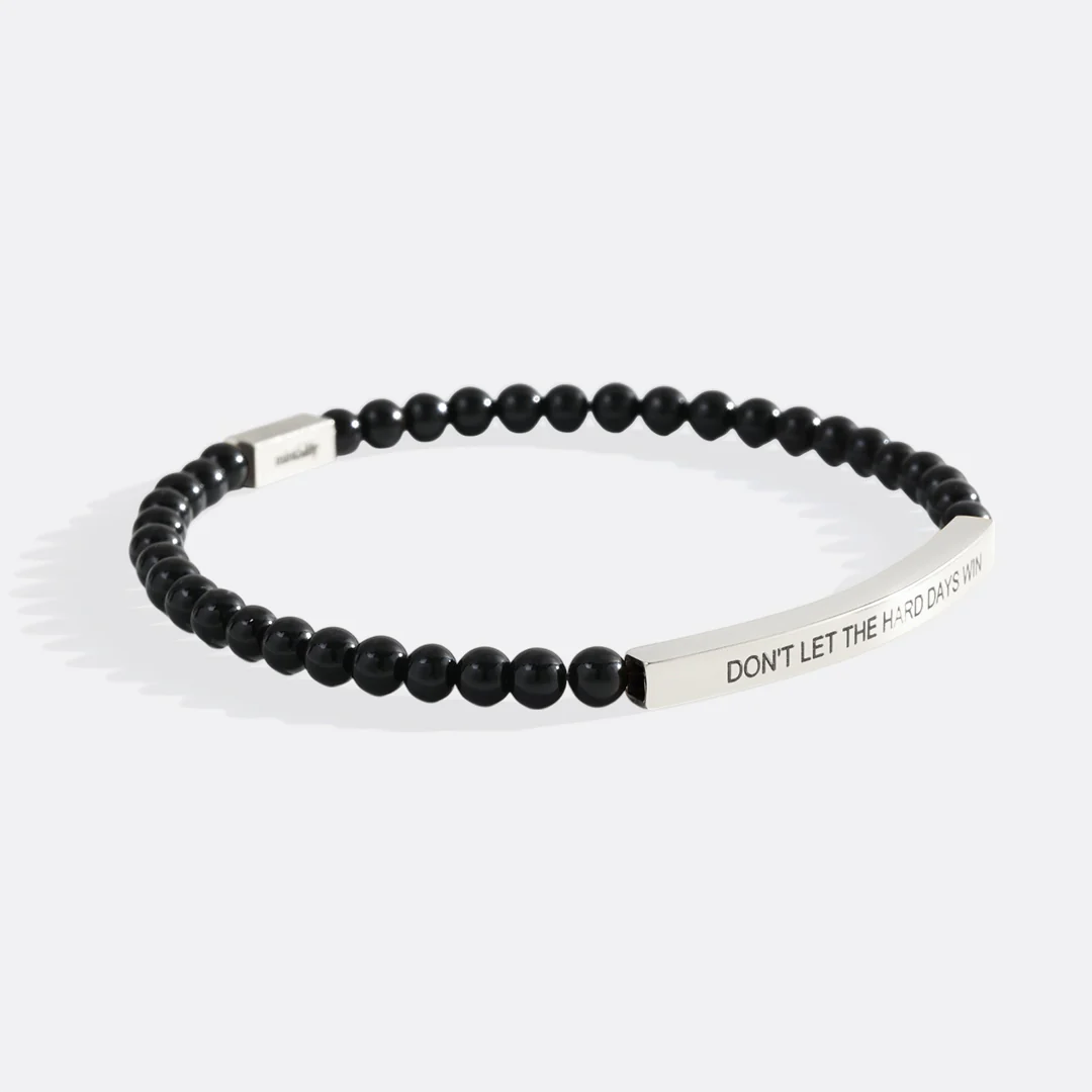 Don't Let The Hard Days Win Beaded Inspire Bracelet - Image 14