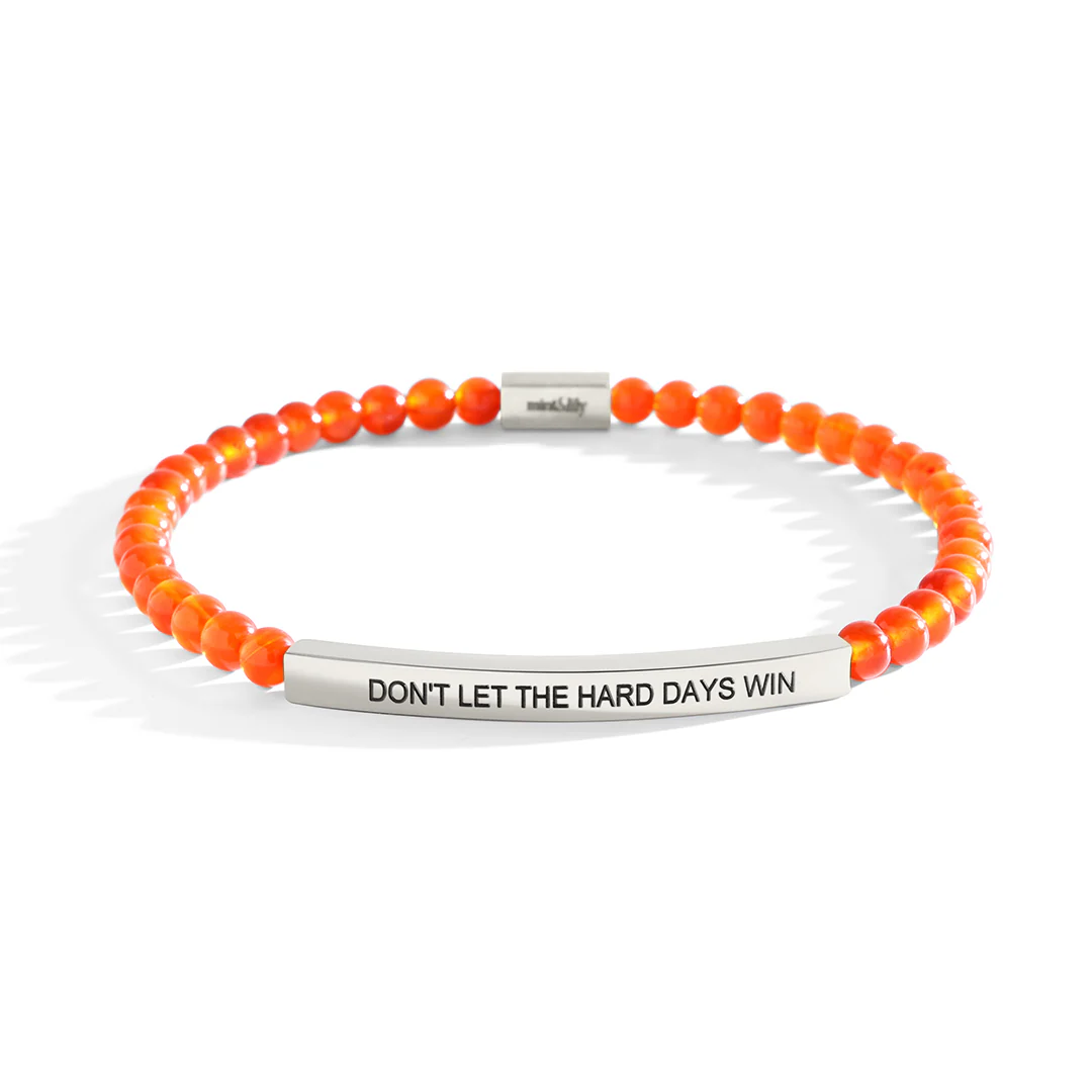 Don't Let The Hard Days Win Beaded Inspire Bracelet - Image 16