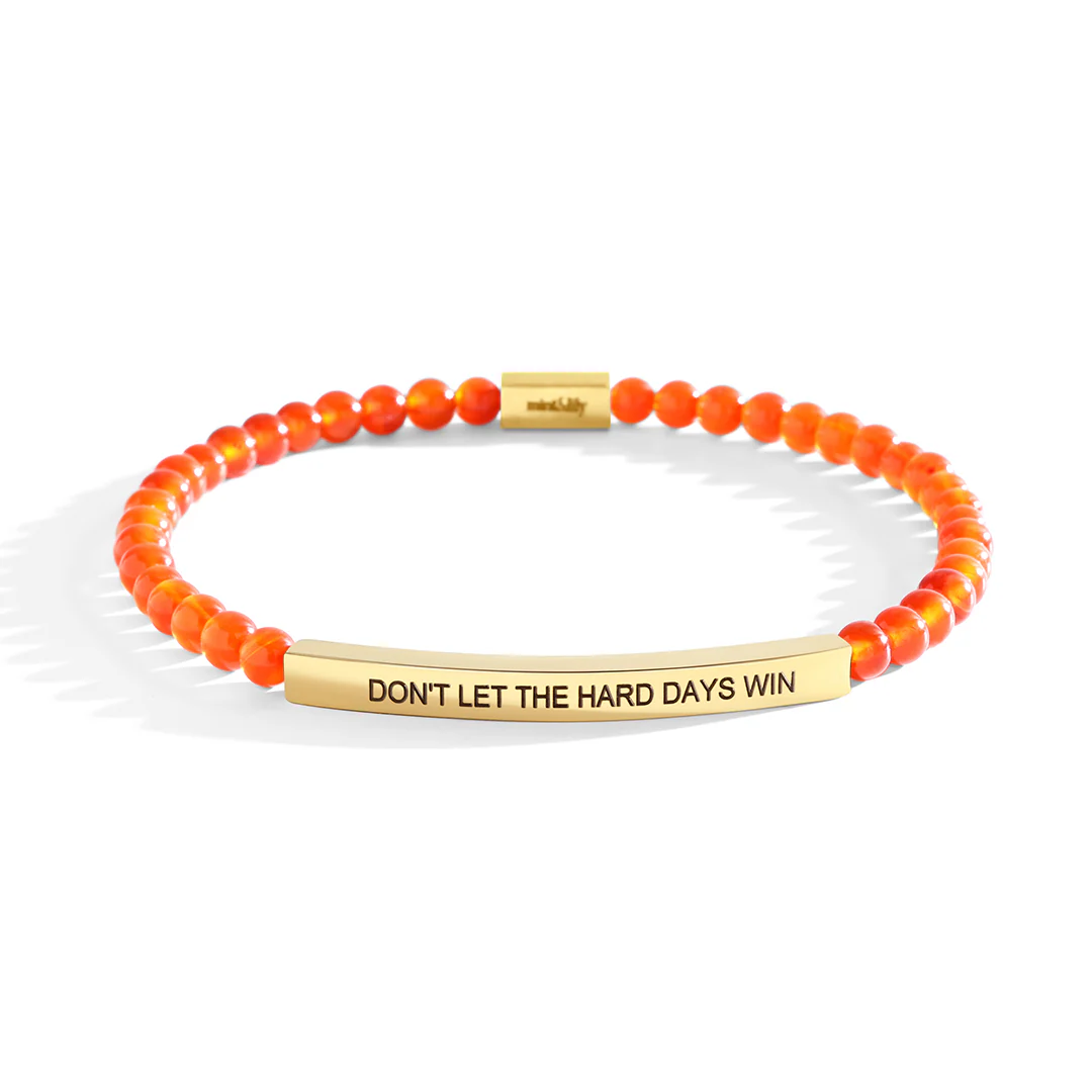Don't Let The Hard Days Win Beaded Inspire Bracelet - Image 21