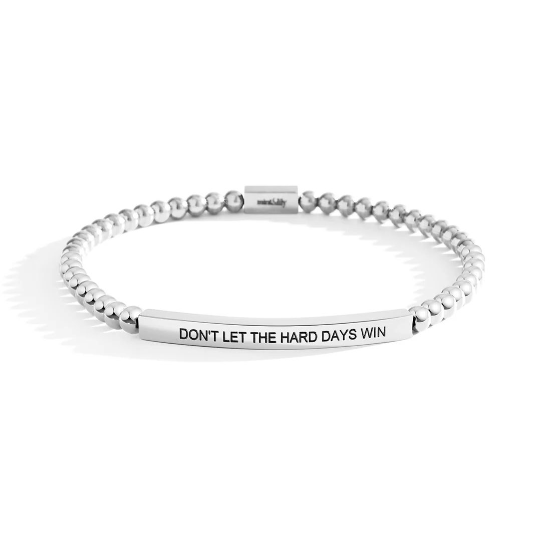 Don't Let The Hard Days Win Beaded Inspire Bracelet - Image 25