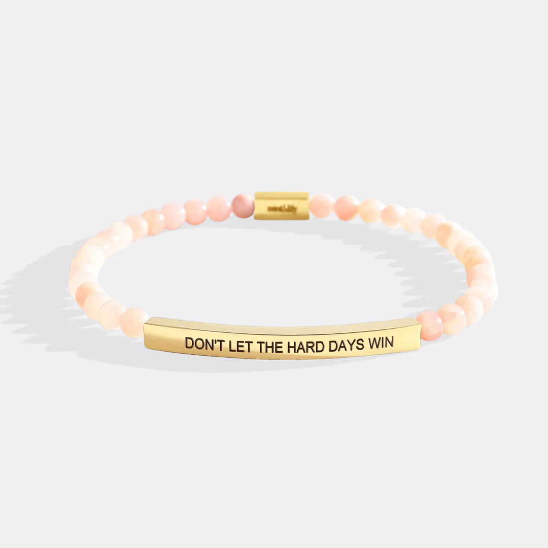 Don't Let The Hard Days Win Beaded Inspire Bracelet - Image 4