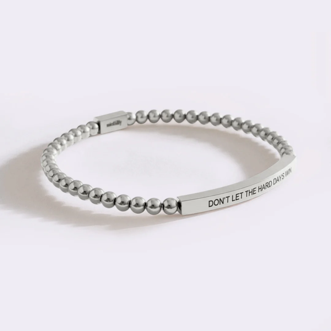 Don't Let The Hard Days Win Beaded Inspire Bracelet - Image 56