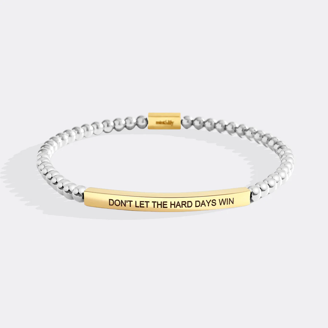 Don't Let The Hard Days Win Beaded Inspire Bracelet - Image 7