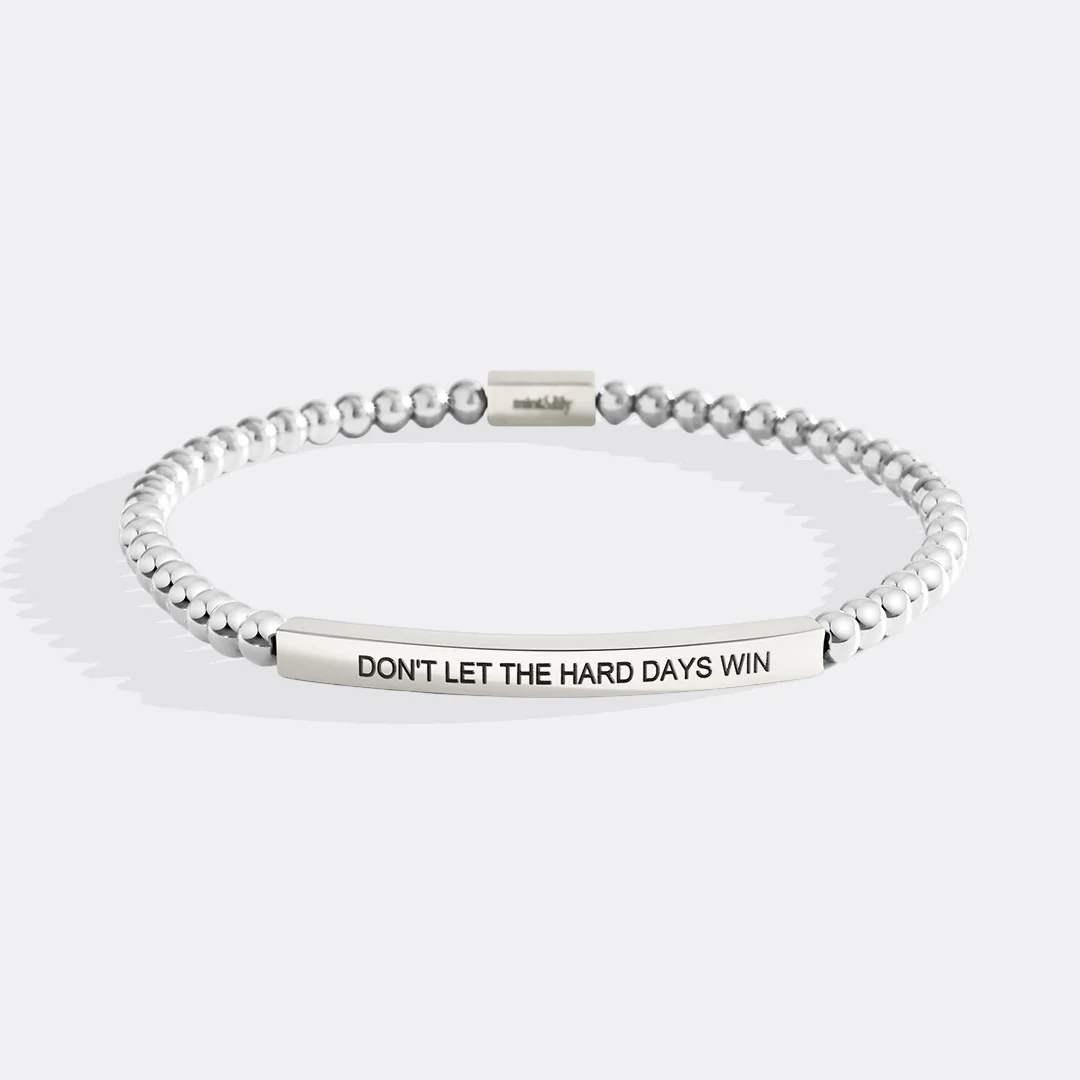 Don't Let The Hard Days Win Beaded Inspire Bracelet - Image 9