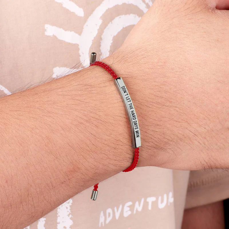 Don't Let The Hard Days Win Inspire Bracelet - Image 12