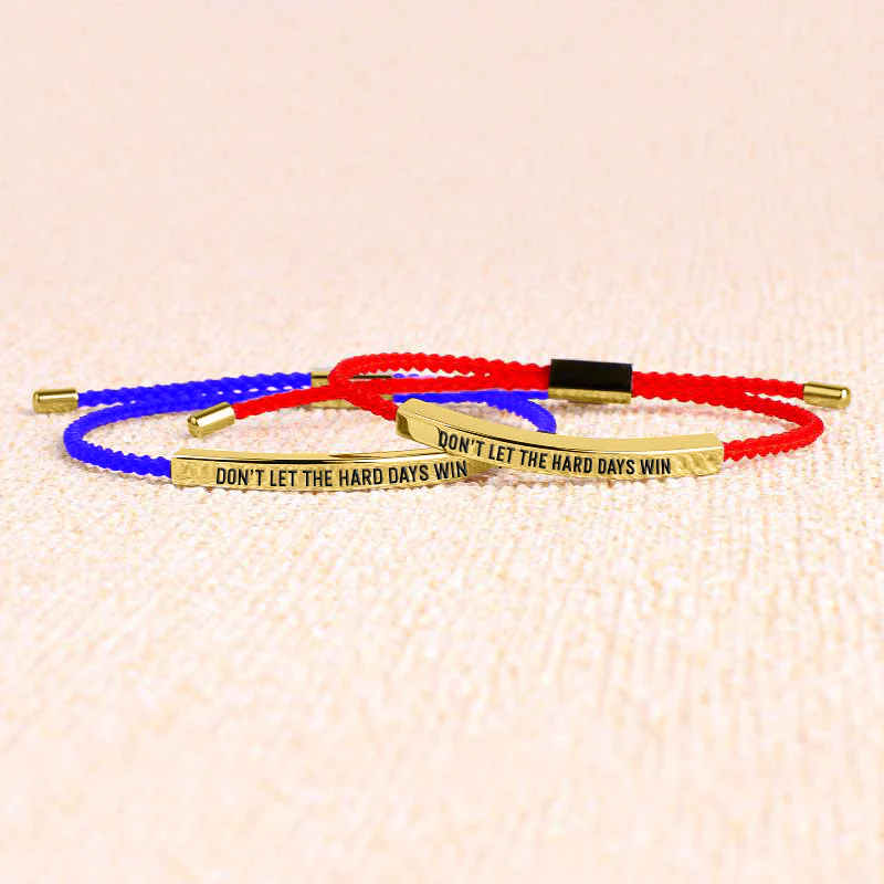 Don't Let The Hard Days Win Inspire Bracelet - Image 20