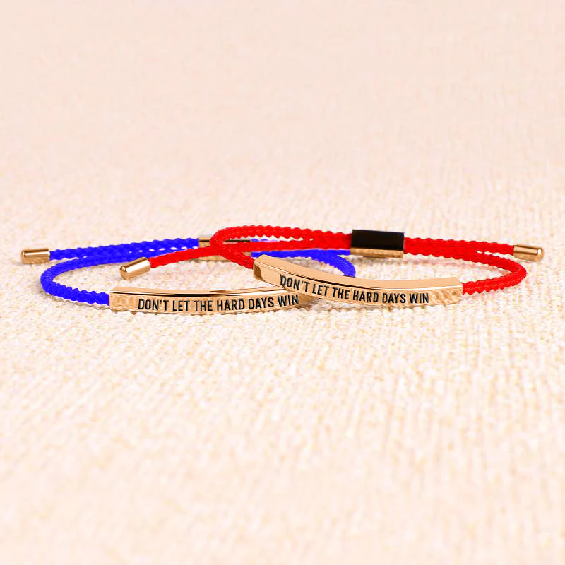 Don't Let The Hard Days Win Inspire Bracelet - Image 22