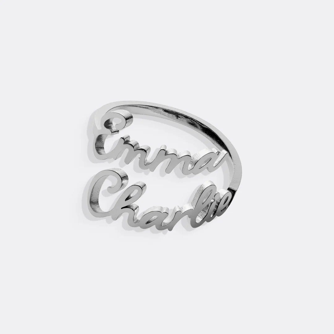 Double Name Ring - Image 24