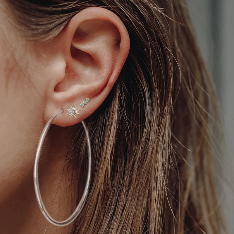 Endless Hoop Earrings - Image 11