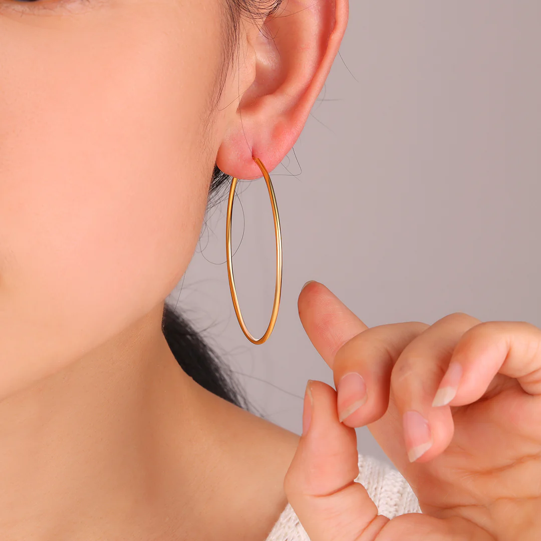 Endless Hoop Earrings - Image 14
