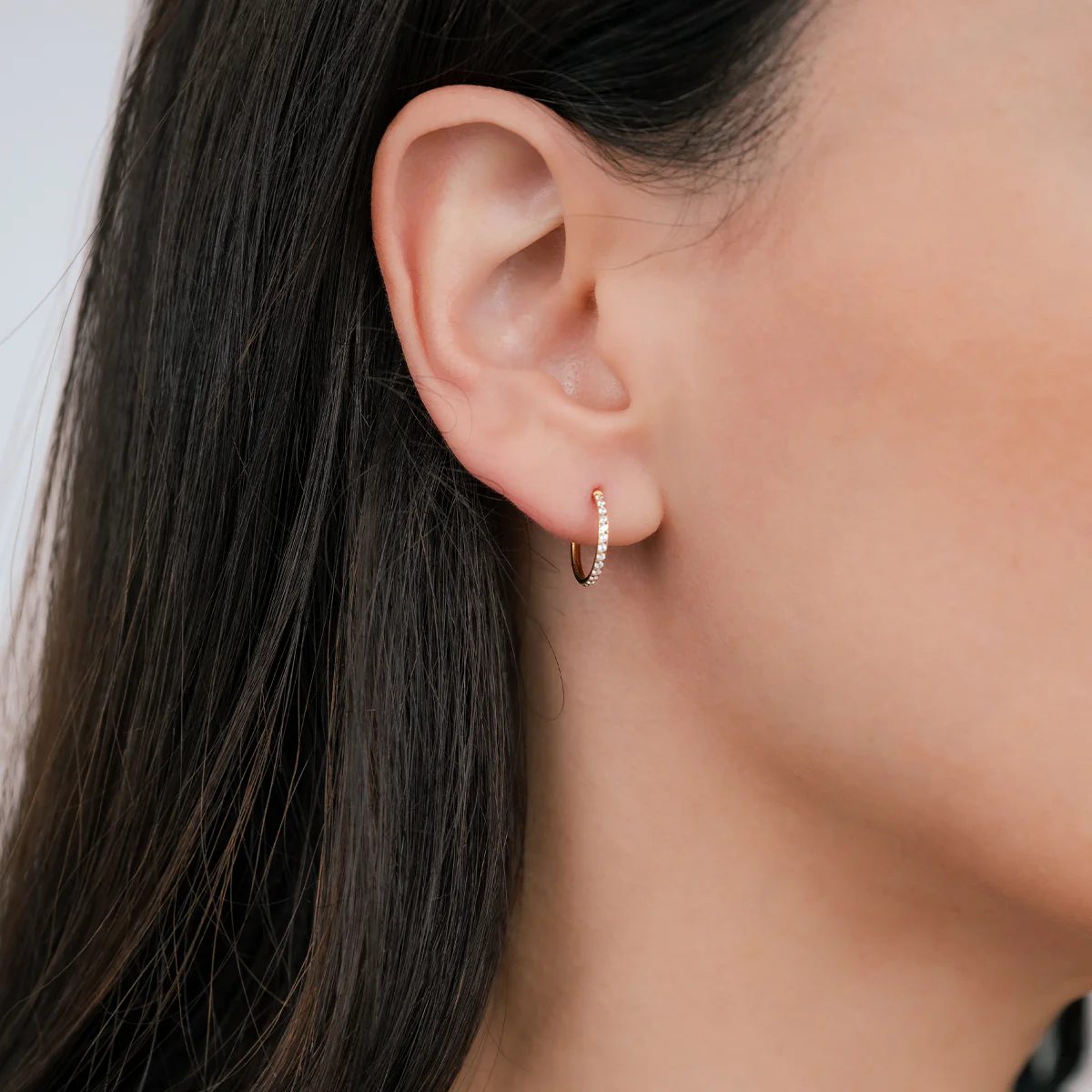 Eternity Crystal Cartilage Hoop Earrings | 16g - Image 61