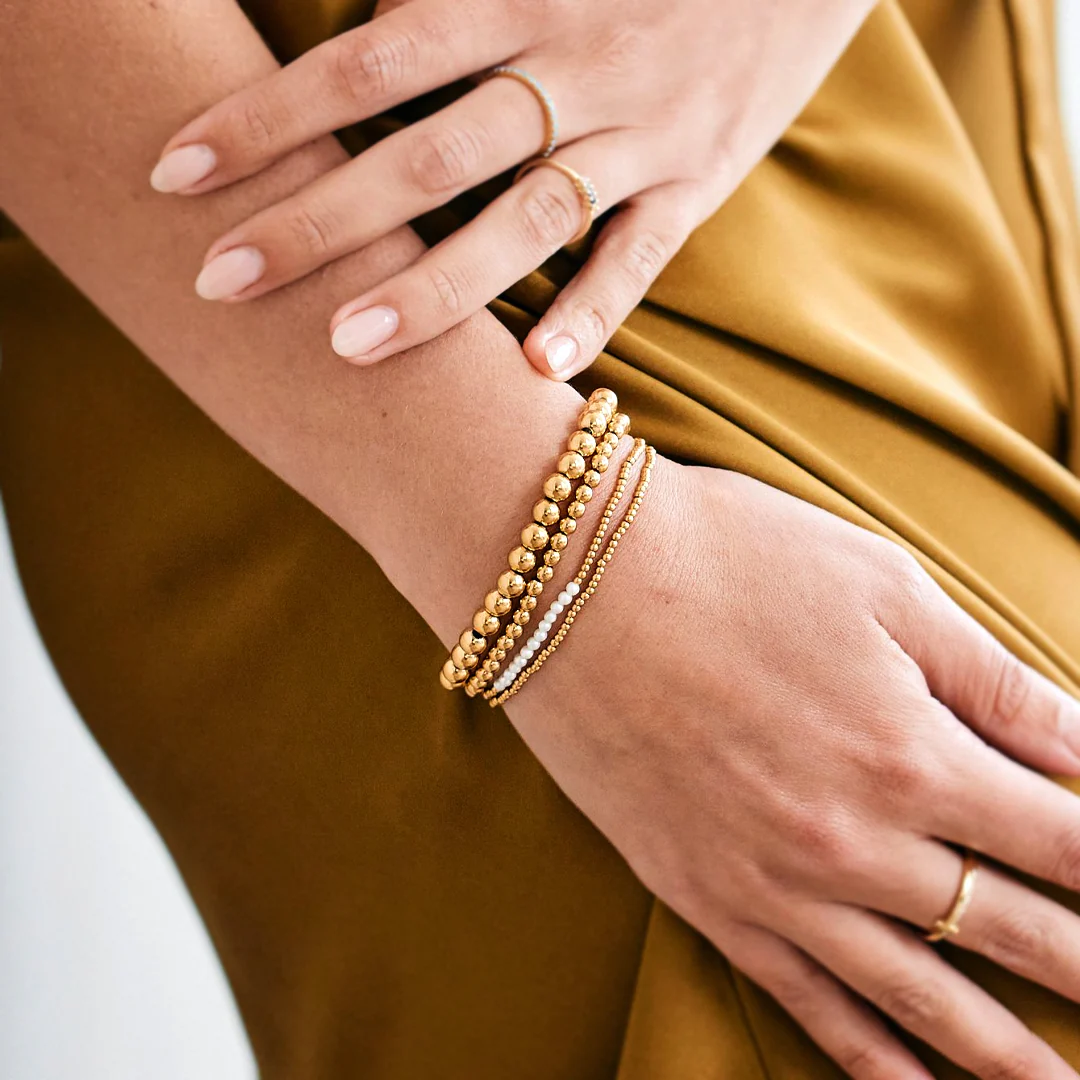 Everyday Pearl Bracelet Stacking Set - Image 3