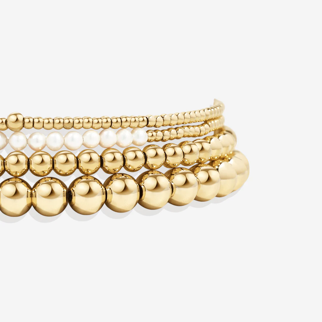Everyday Pearl Bracelet Stacking Set - Image 4