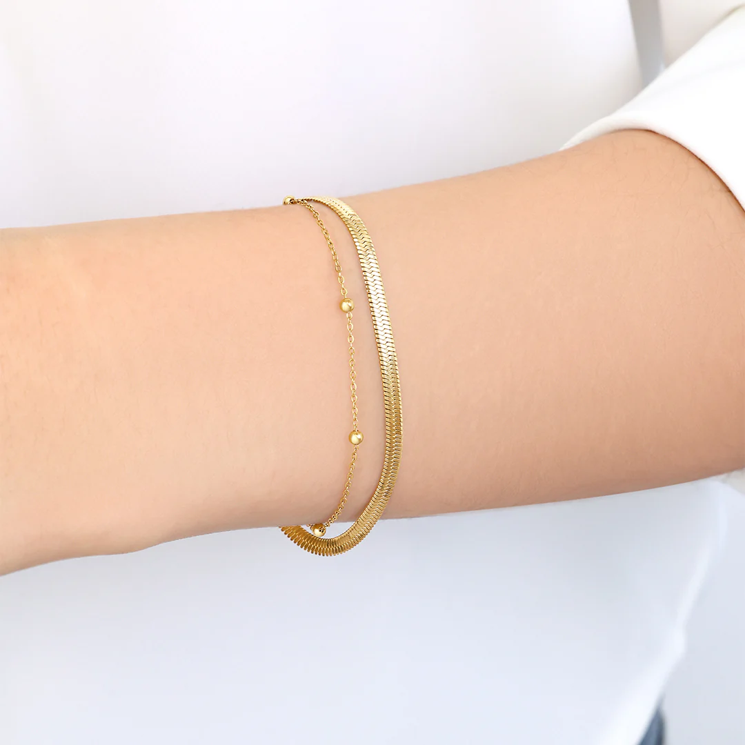 Everyday Stacked Bracelet - Image 10