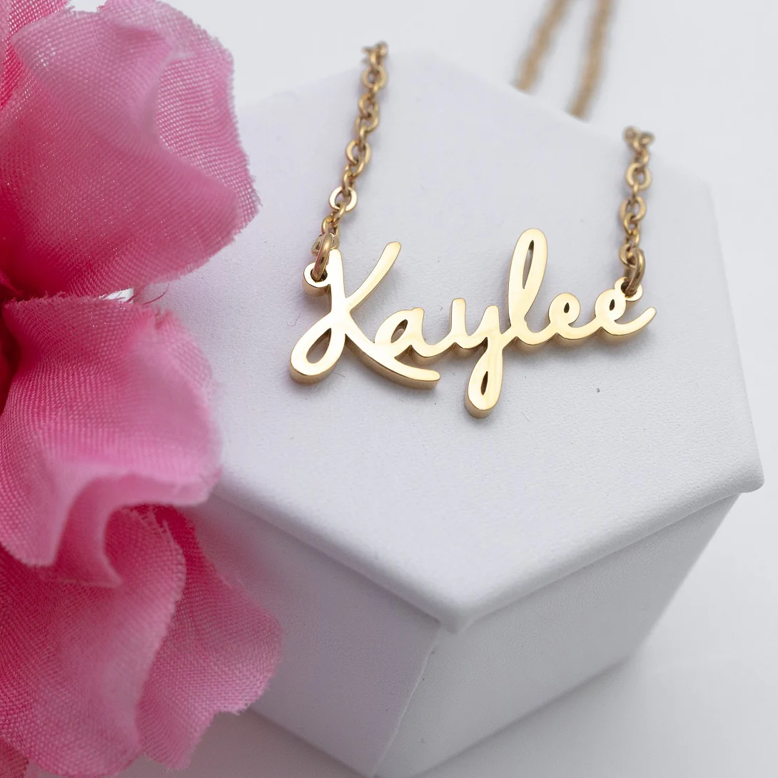 Fairy Name Necklace – Close Fit - Image 4
